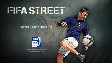 FIFA Street (USA) screen shot title